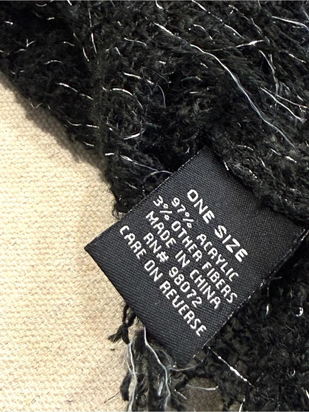 JCPenney Textured Winter Fashion Scarf - NWT